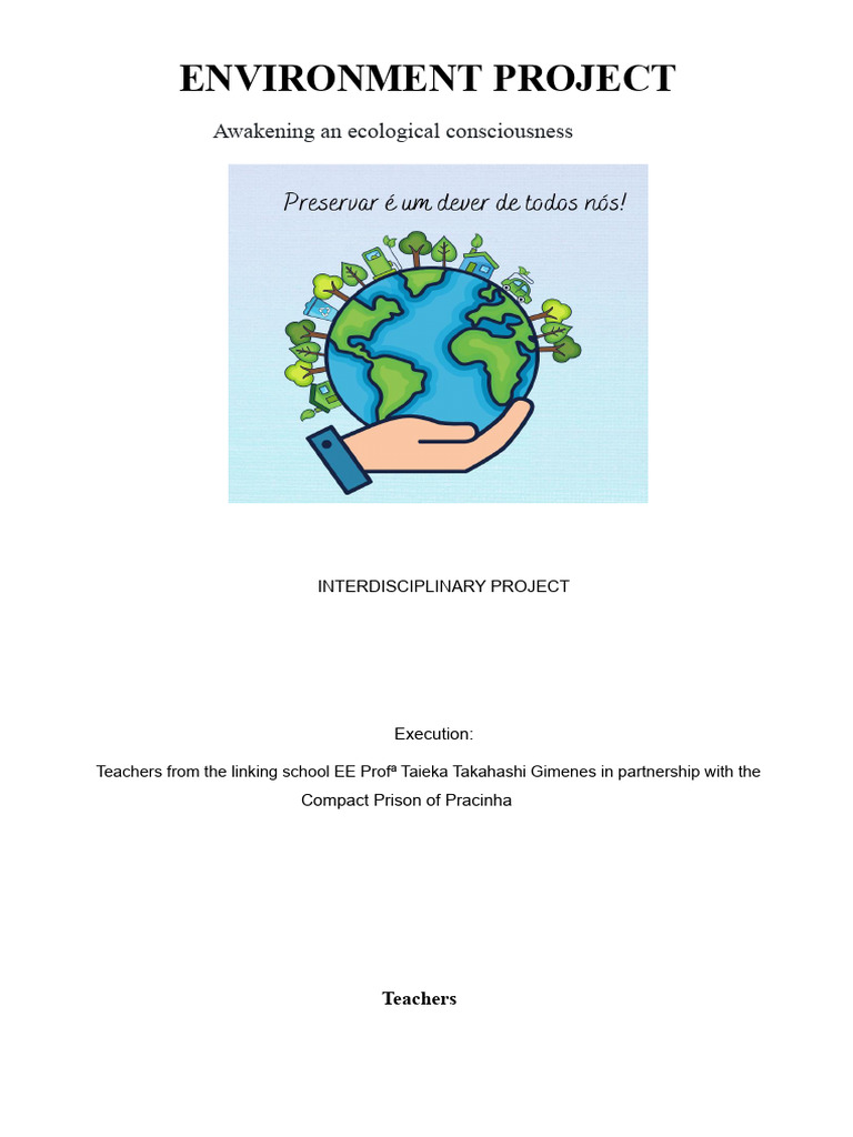 COMPLETE ENVIRONMENT PROJECT + Activities | PDF | Climate Change | Waste