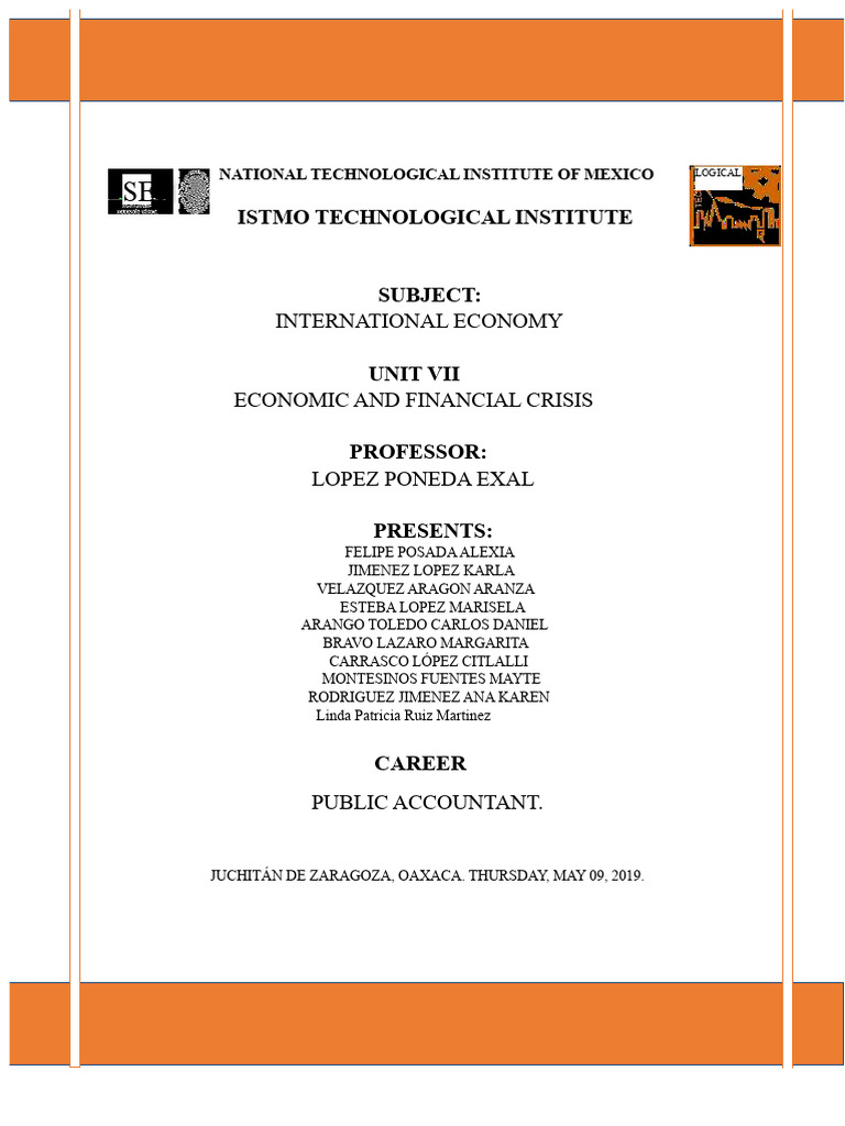 Economic and Financial Crises Overview | PDF | 1997 Asian Financial ...