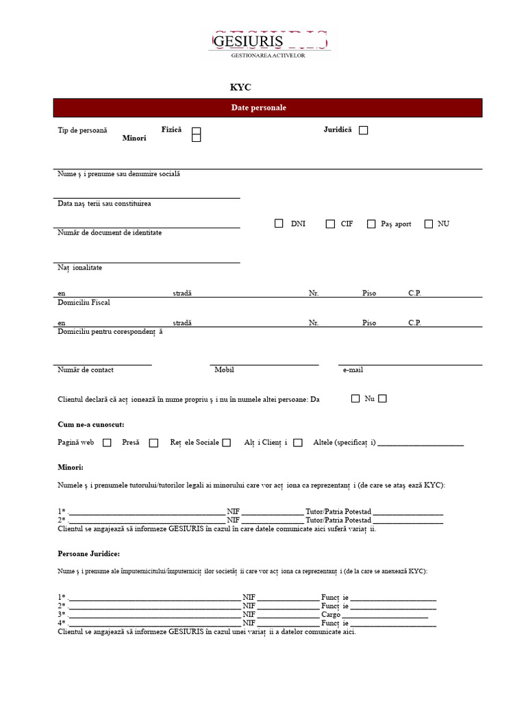 Model Kyc | PDF