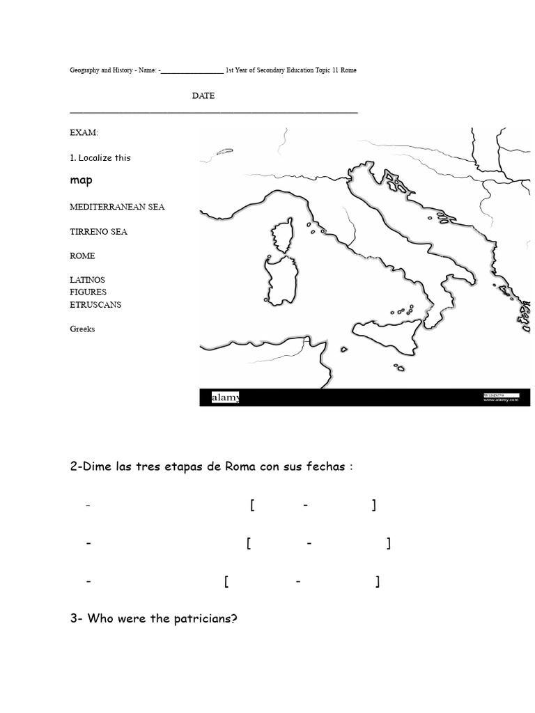 Rome: Key Concepts for 1st Year Exam | PDF | Roman Empire | Ancient Rome