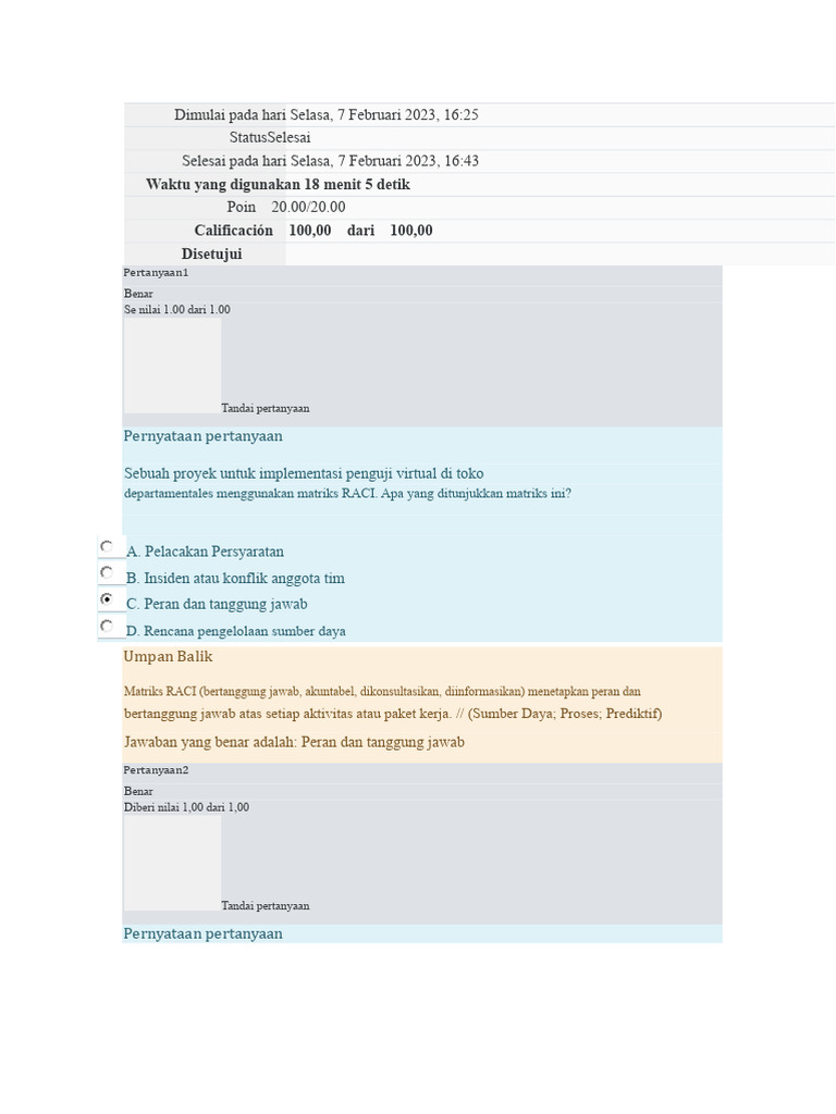 Proyek Implementasi Penguji Virtual | PDF