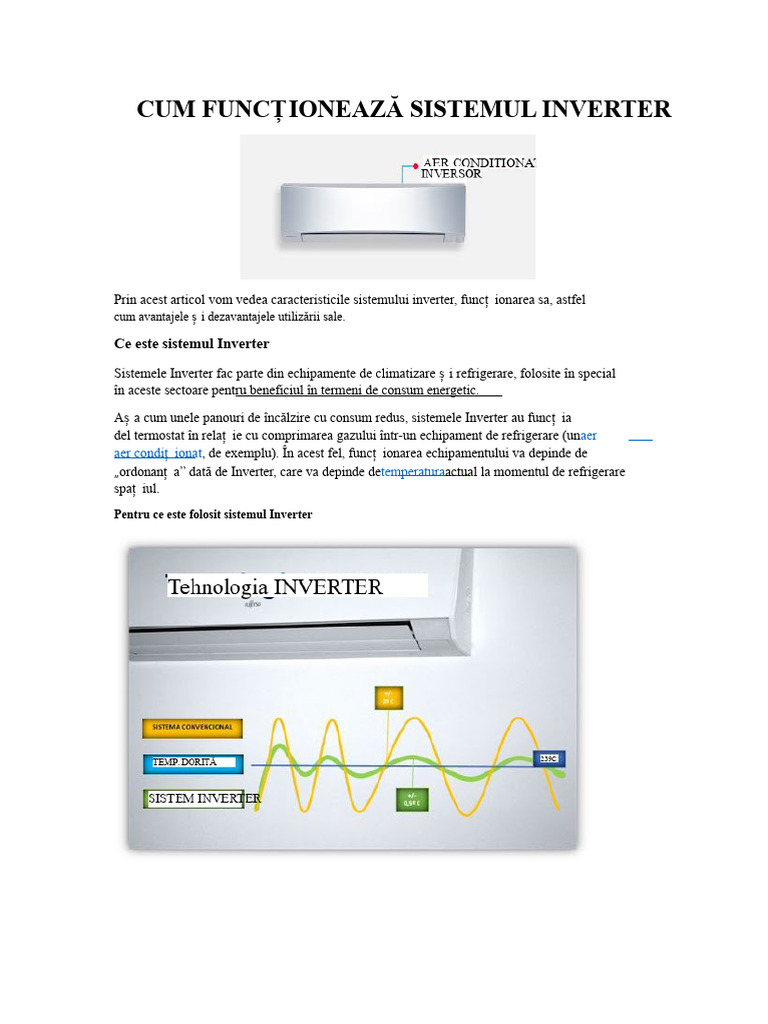 Cum Funcționează Sistemul Inverter | PDF