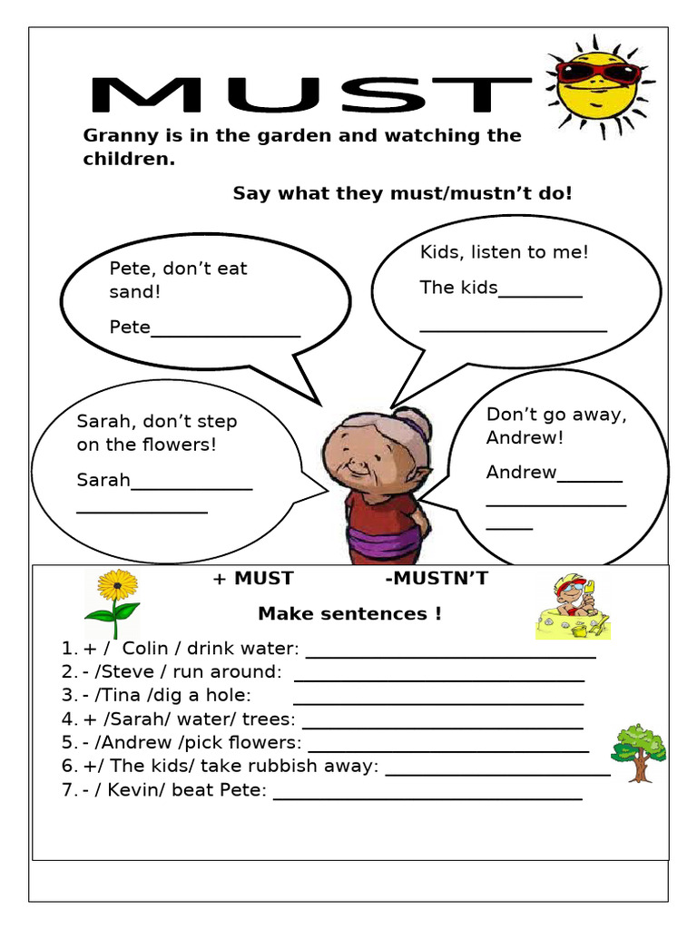 Garden Rules for Kids Activities | PDF