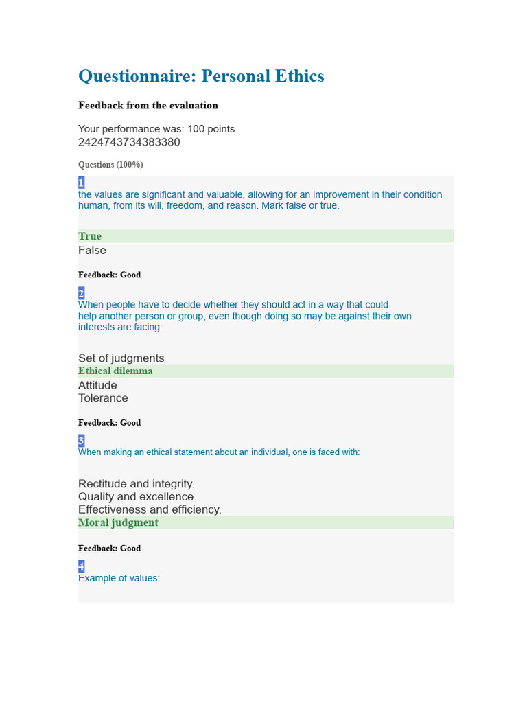 Evaluation 1 | PDF