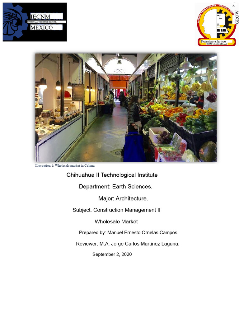 Wholesale Market Project | PDF | Market (Economics) | Mediation