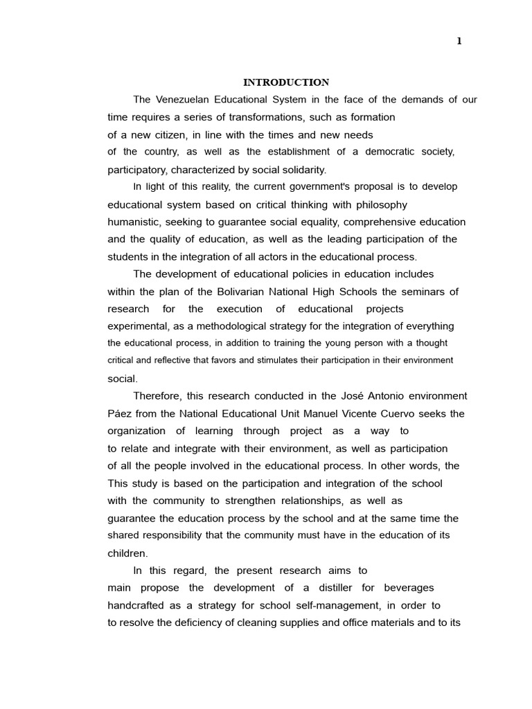 Research Project On The Development of A Distiller | PDF | Distillation ...