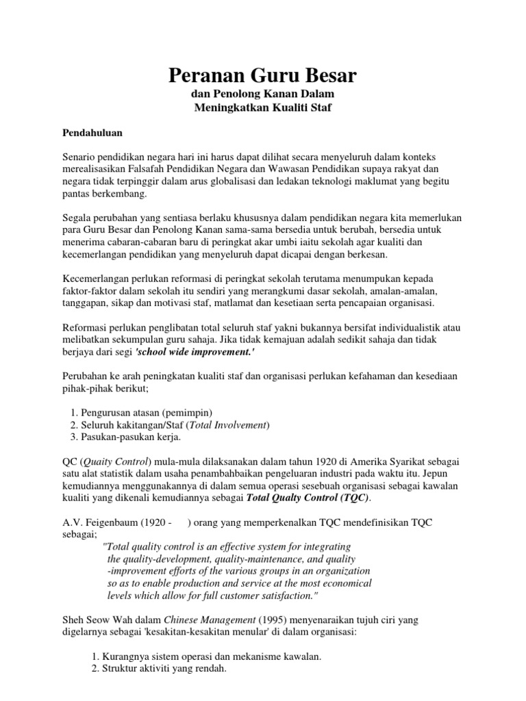 Peranan Guru Besar Pdf