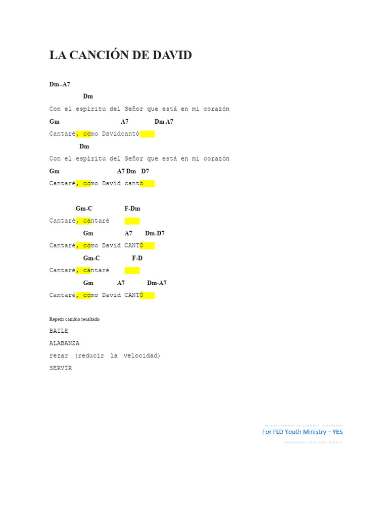 Letra de 