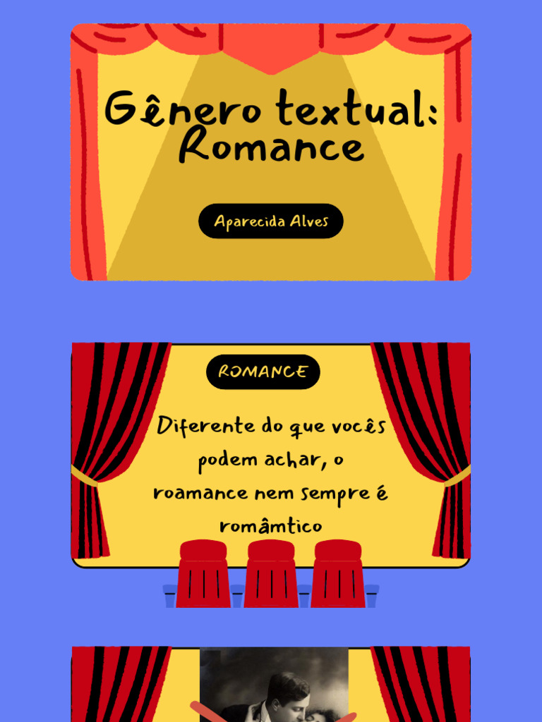 Gênero Textual: Romance e Suas Variantes | PDF