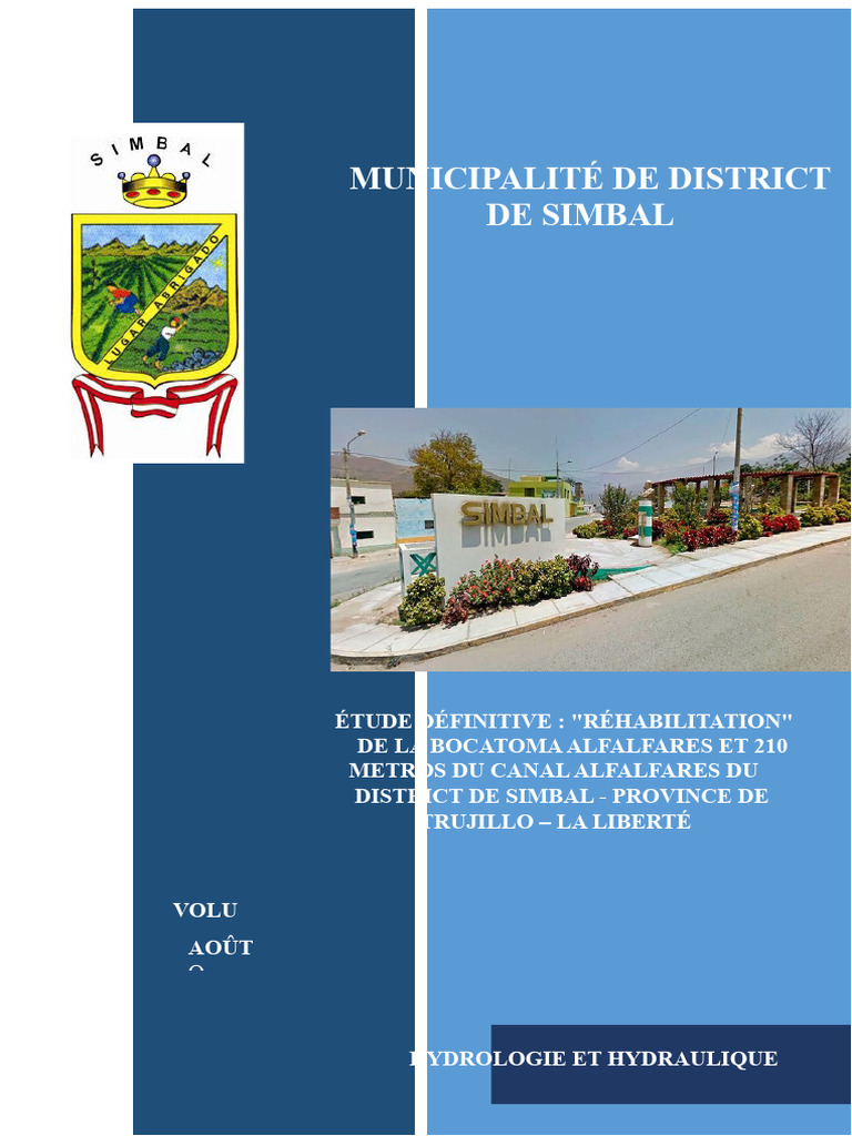 Rapport Hydrologique - Simbal | PDF | Débit (hydrologie) | Climat