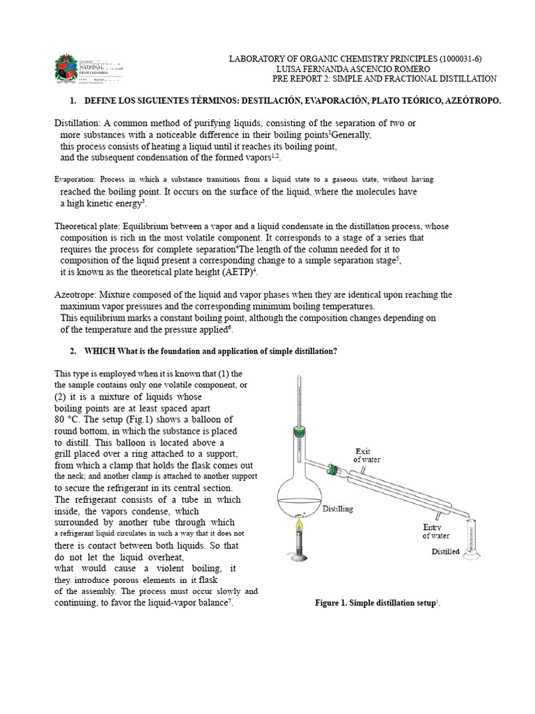 Distillation Techniques in Organic Chemistry | PDF | Distillation ...