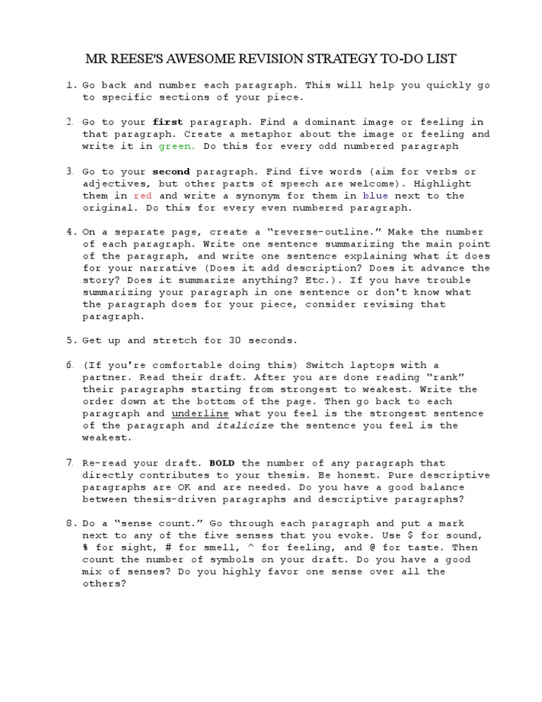 Effective Revision Techniques Guide | PDF