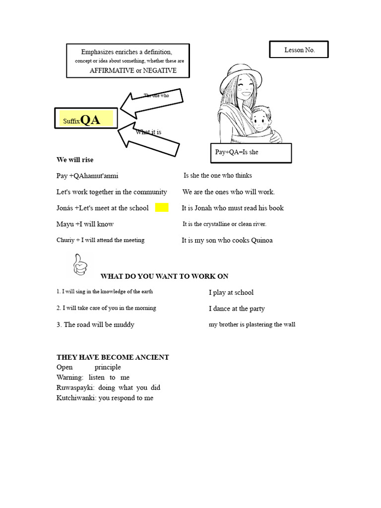 Understanding Quechua Language Concepts | PDF