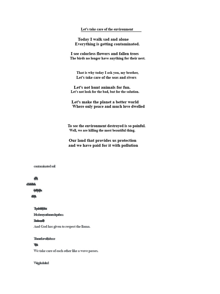 POEMS | PDF | Trees | Plants