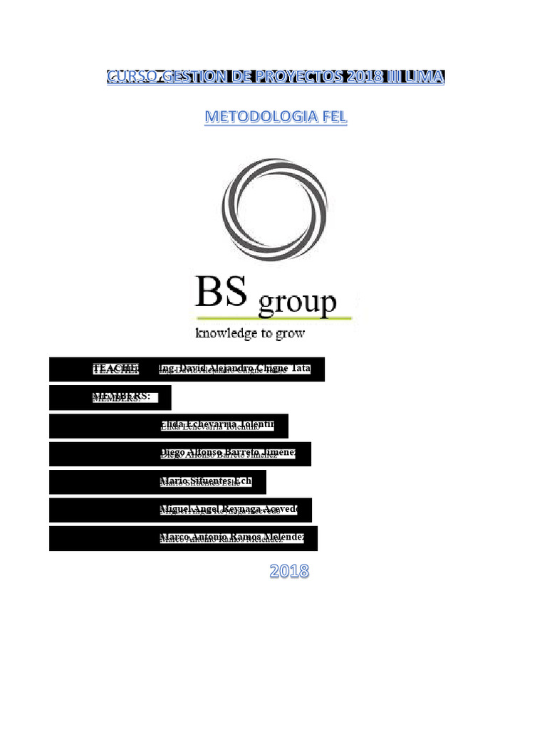 Fel Methodology | PDF | Risk | Swot Analysis