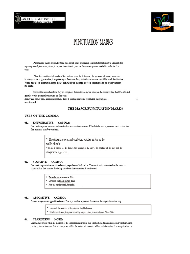 Essential Guide to Punctuation Marks | PDF | Ellipsis | Punctuation