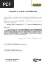 Declaracao Termo de Quitacao Divida  Instituições Sociais 
