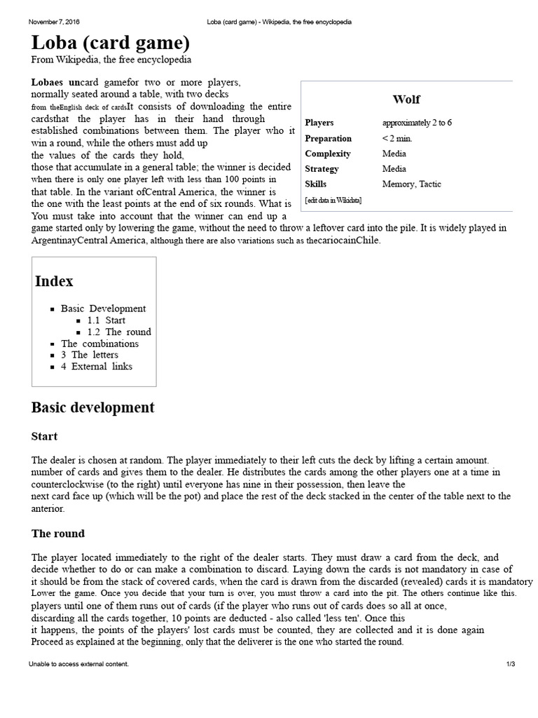 Loba Card Game Rules and Strategies | PDF | Playing Cards | Consumer Goods