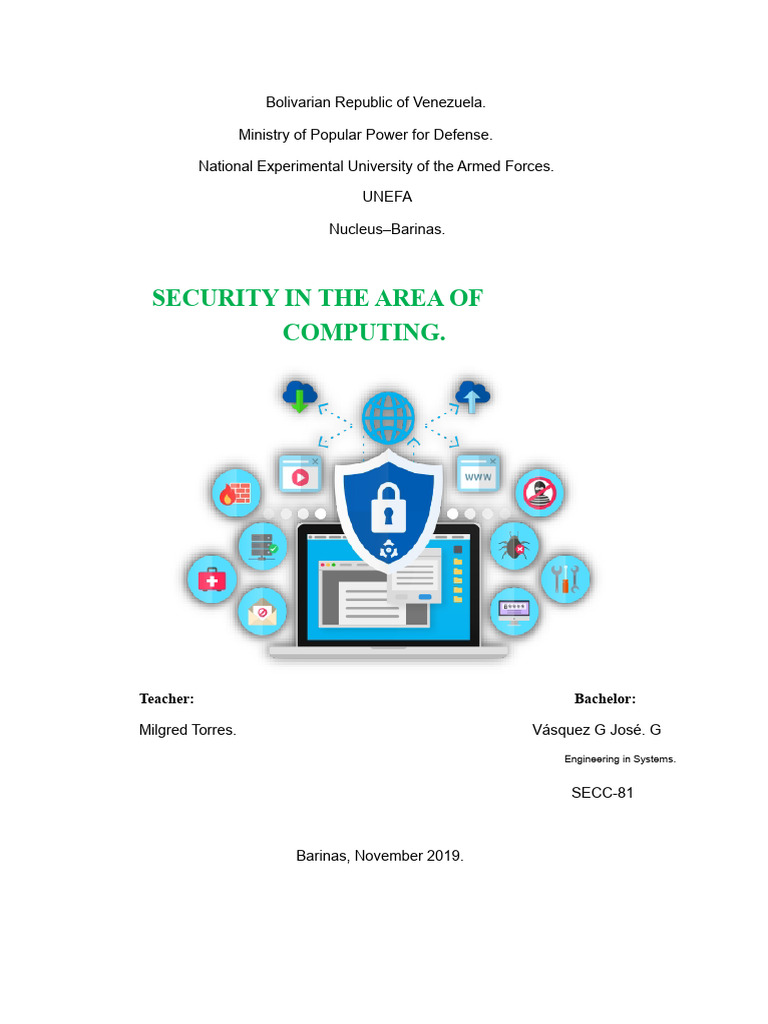 Work Milgred Unit 6 | PDF | Security | Computer Security