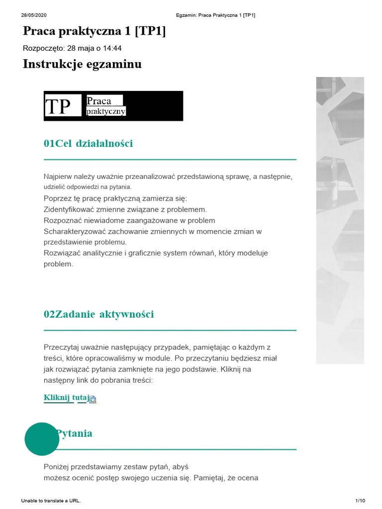 Tp1-Algebra 1 | PDF