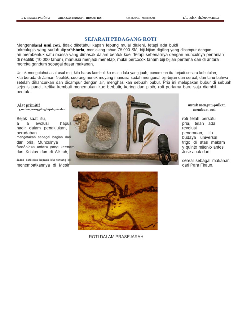 Sejarah Tentang Rumah Roti | PDF