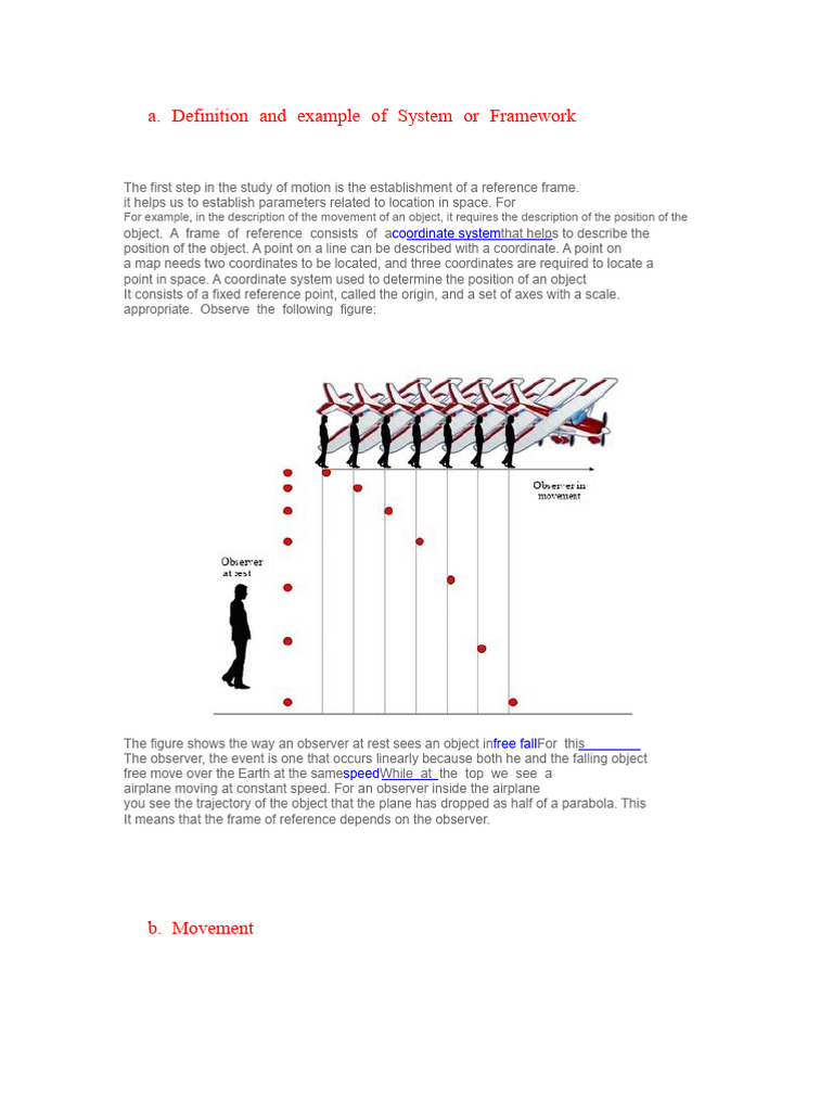 Understanding Motion and Reference Frames | PDF | Acceleration ...