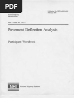 Pavement Deflection Analysis US Department of Transportation