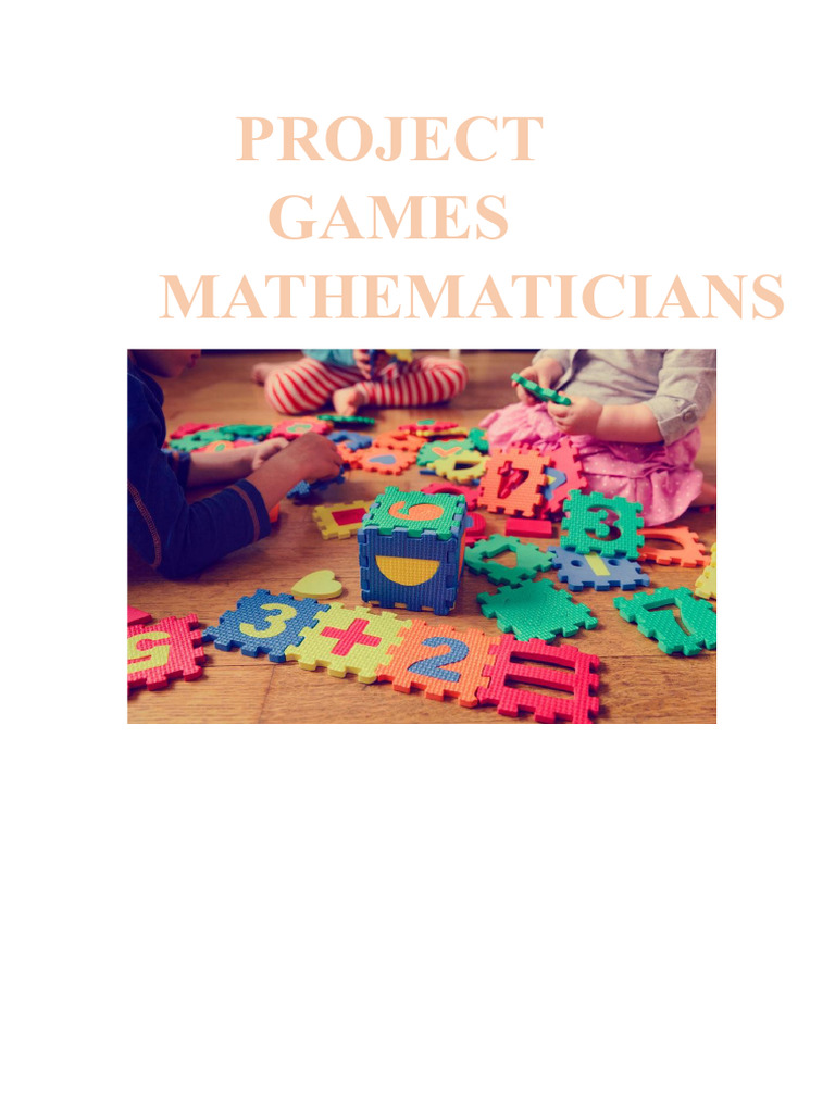 Enhancing Math Learning Through Games | PDF | Mathematics | Knowledge