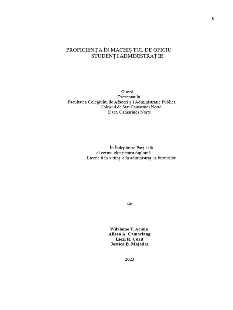 Final Manuscris Acunacamaclangcuritmajadas Bsoa 4B | PDF