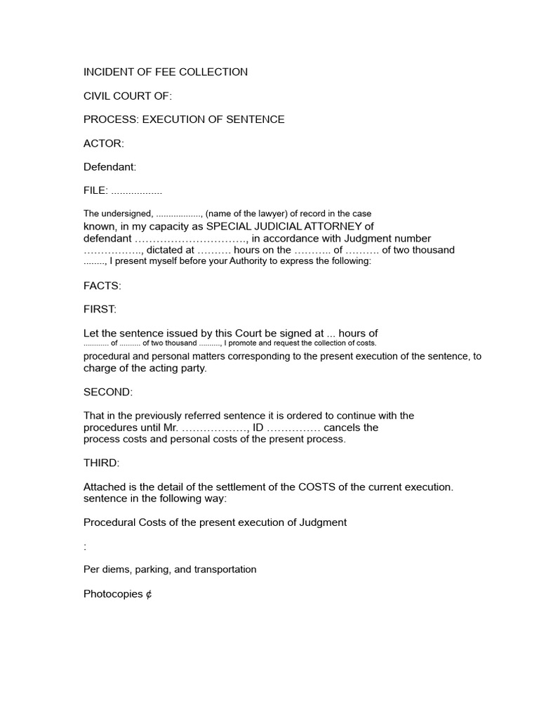 Attorney Fees Collection Process | PDF | Lawyer | Attorney's Fee