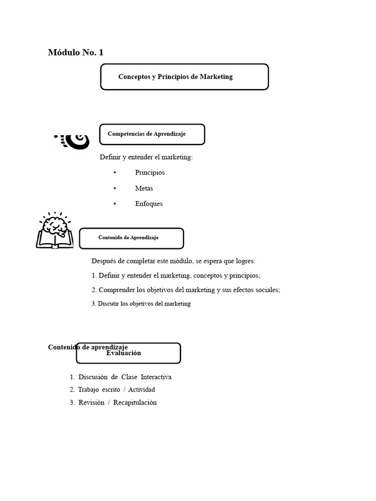 Conceptos Clave del Marketing Moderno | PDF | Marketing | Producto ...