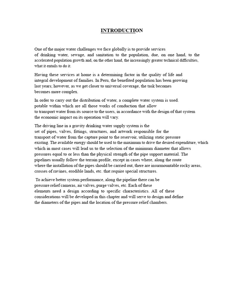 Water Supply System Design Guide | PDF | Pump | Water