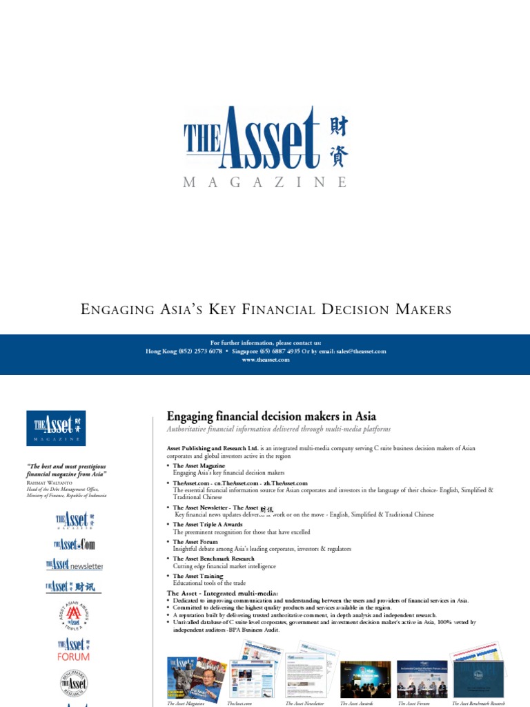 The Asset: Asia's Financial Leaders Guide | PDF | Securities (Finance ...