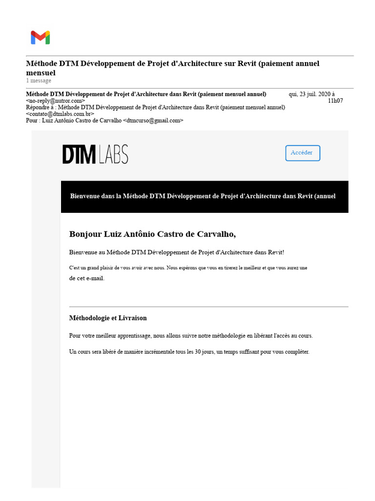Méthode DTM pour Revit Architecture | PDF