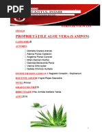 Contraindicatii Aloe Vera | PDF