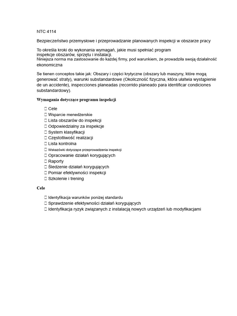 Streszczenie NTC 4114 | PDF