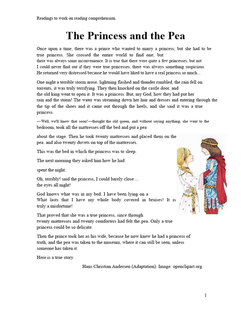 Reading Comprehension Stories PDF | PDF