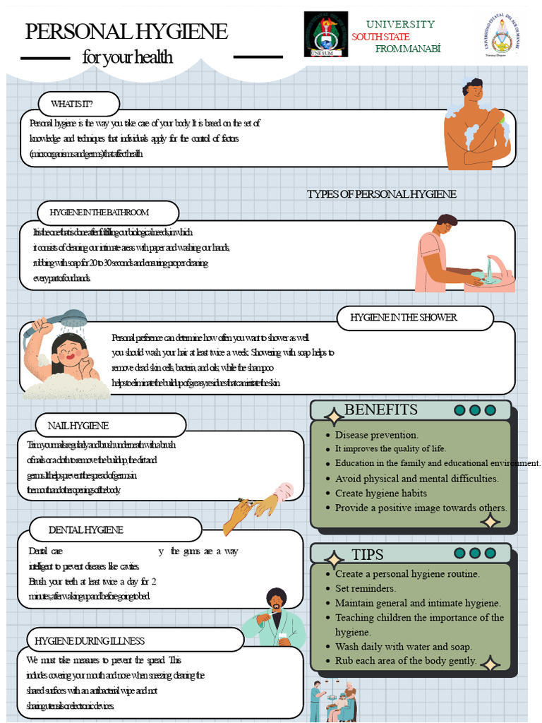 Personal Hygiene | PDF | Hygiene | Medical Specialties