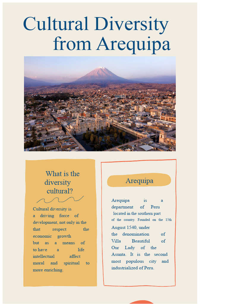 Cultural Diversity in Arequipa, Peru | PDF