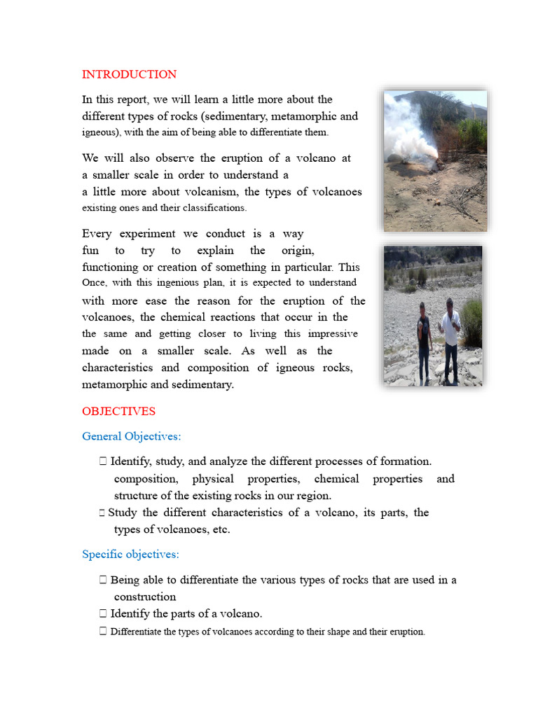 Understanding Rocks and Volcanoes | PDF | Volcano | Rock (Geology)