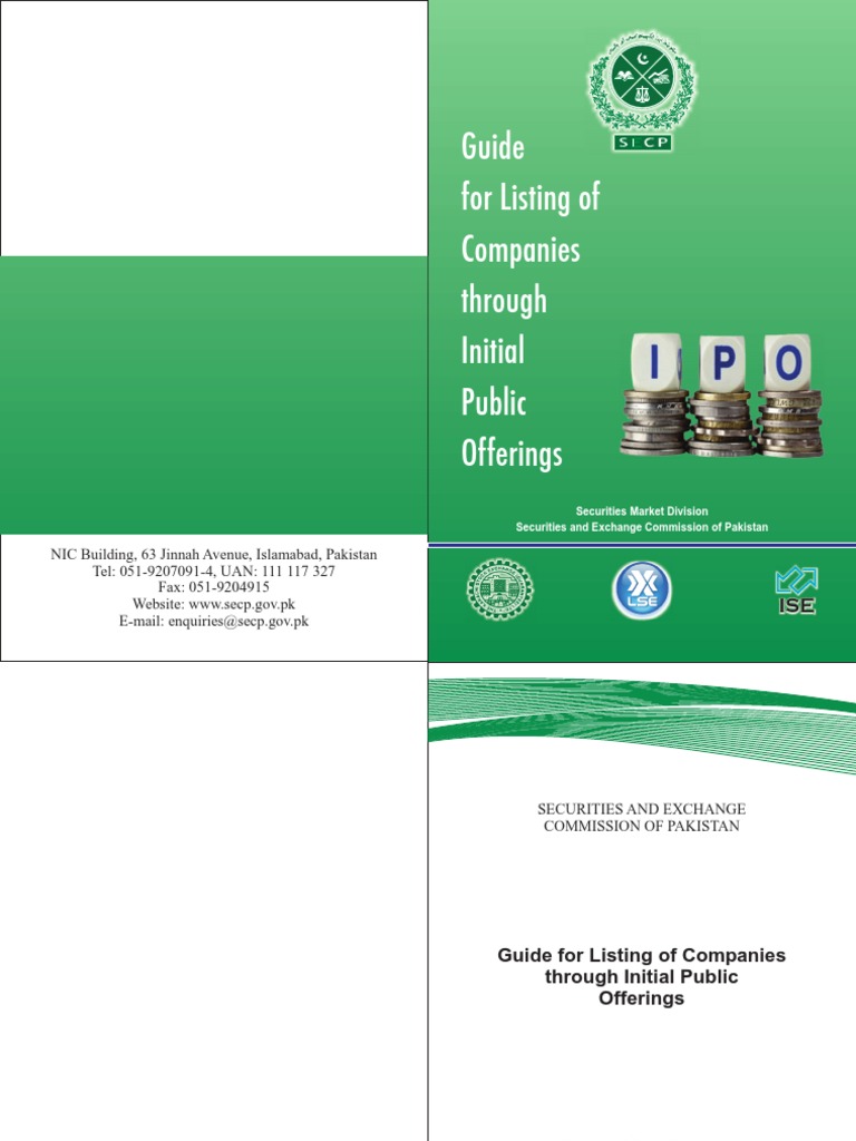 Guide Listing Companies Initial Public Offerings | PDF | Finance ...