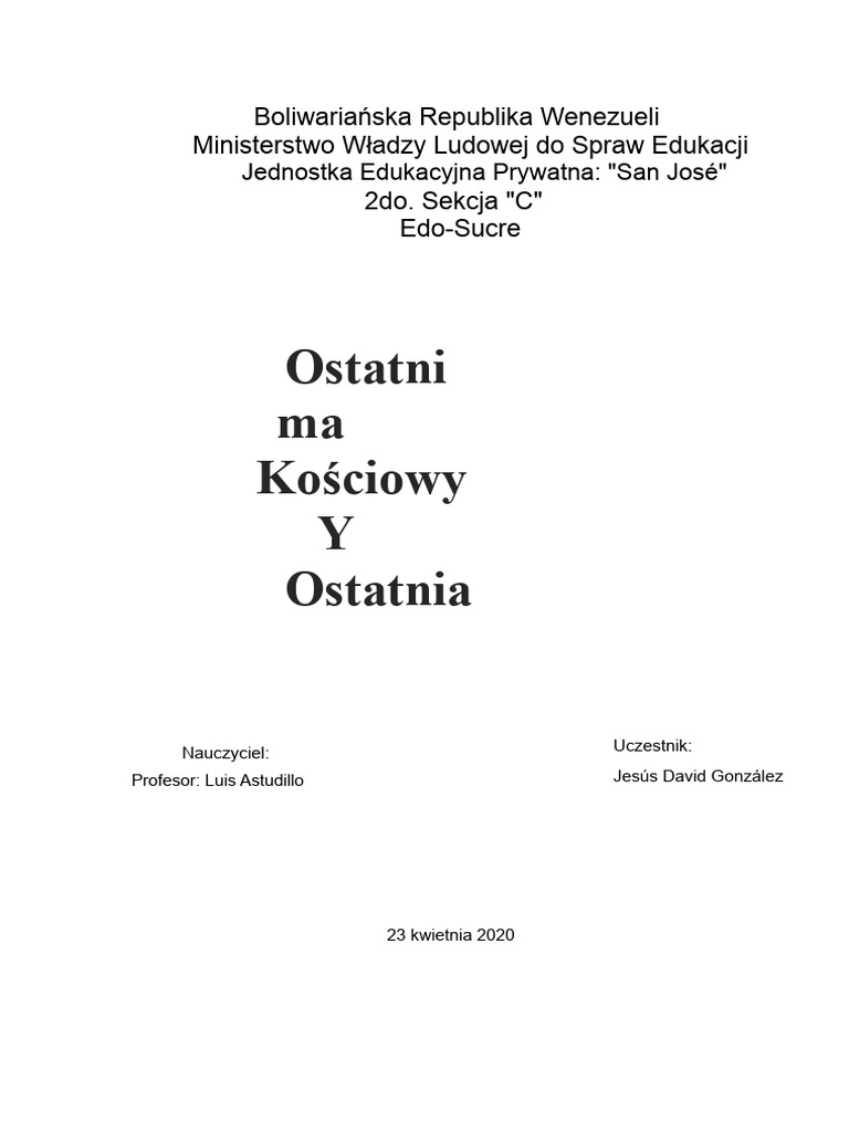 Raport Układ Kostny | PDF