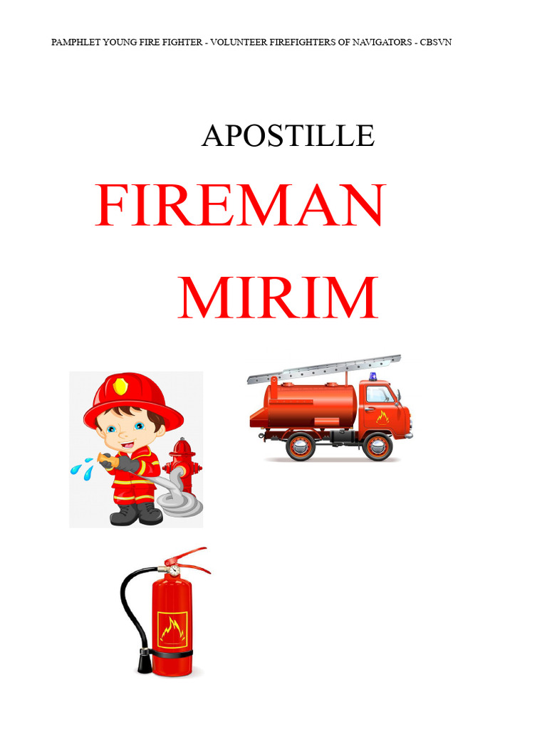Young Firefighter Manual - CBSVN | PDF | Fires | Firefighter