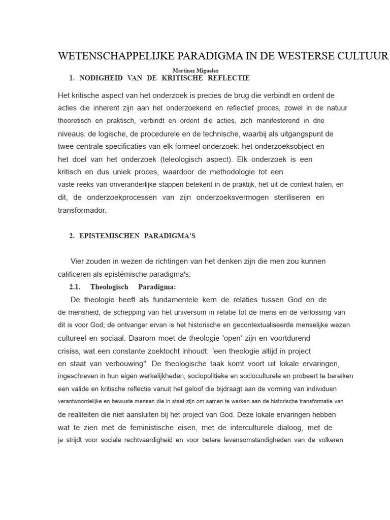 Taken 1. Wetenschappelijke Paradijsmen in de Westerse Cultuur | PDF