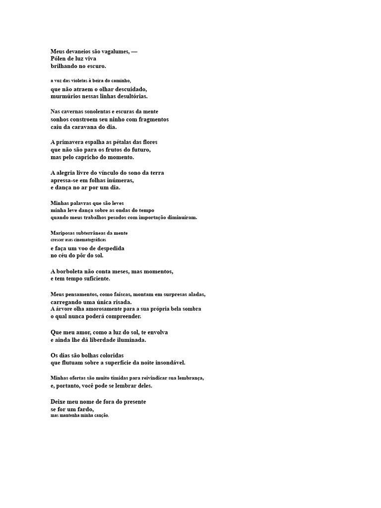 Reflexões Poéticas sobre a Vida e o Amor | PDF | Amor | Céu