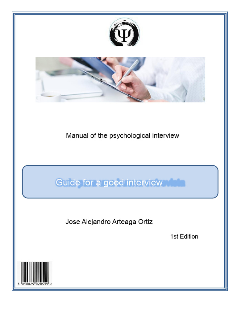 Manual of The Psychological Interview | PDF | Nonverbal Communication ...