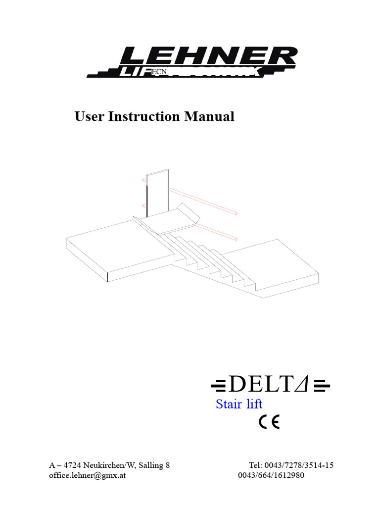 DELTA Elevator User Manual | PDF | Elevator | Battery Charger