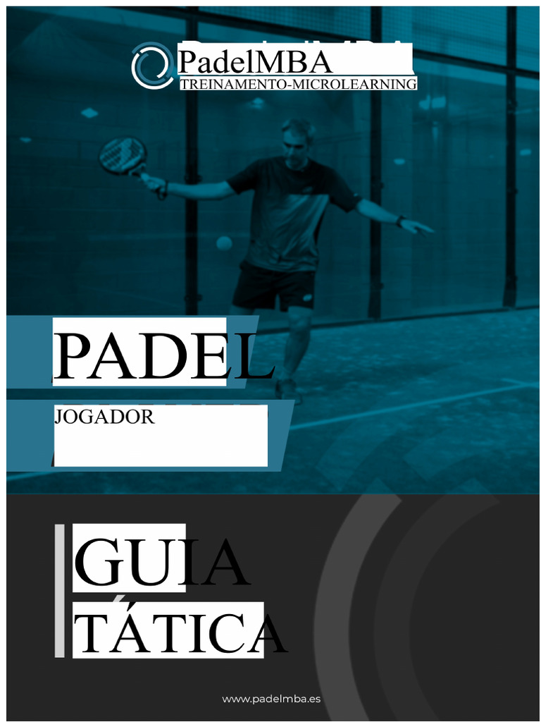 Guia de Táticas para Jogadores de Padel | PDF | Tempo | Lateralidade no ...