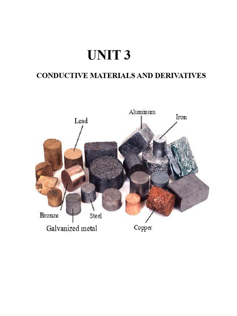 Conductive Materials and Derivatives | PDF | Alloy | Copper
