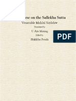 A Discourse on the Sallekha Sutta